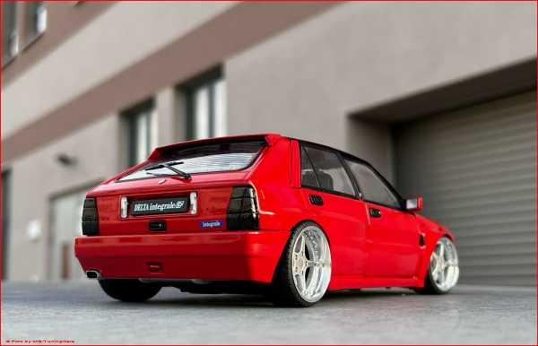 1:18 LANCIA DELTA Integrale HF / Mod.91 Red Edition